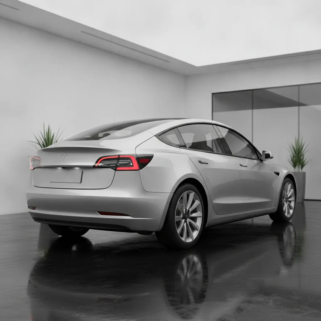2021 Tesla Model 3 RWD thumbnail 2